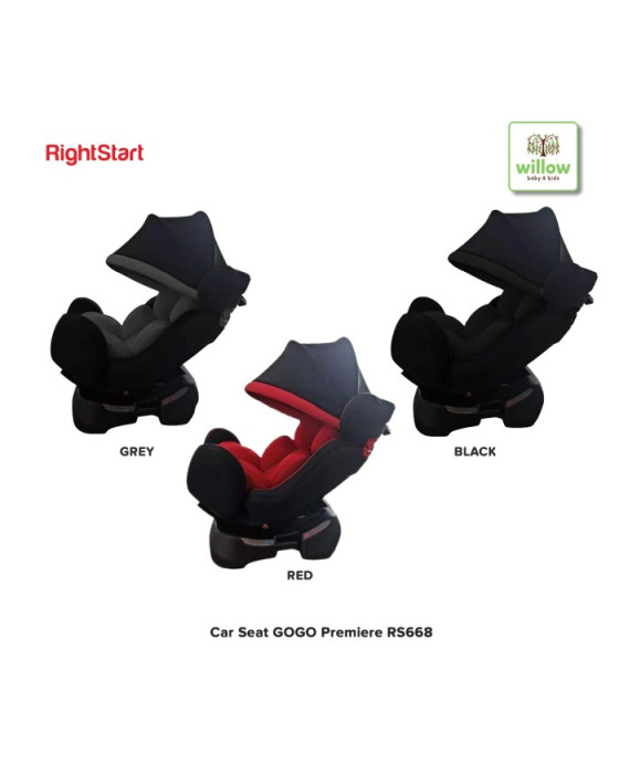 RIGHT START RS668 GOGO PREMIERE CARSEAT
