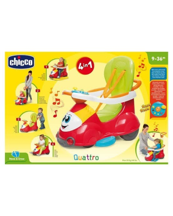 CHICCO TOY QUATTRO RED MAINAN ANAK