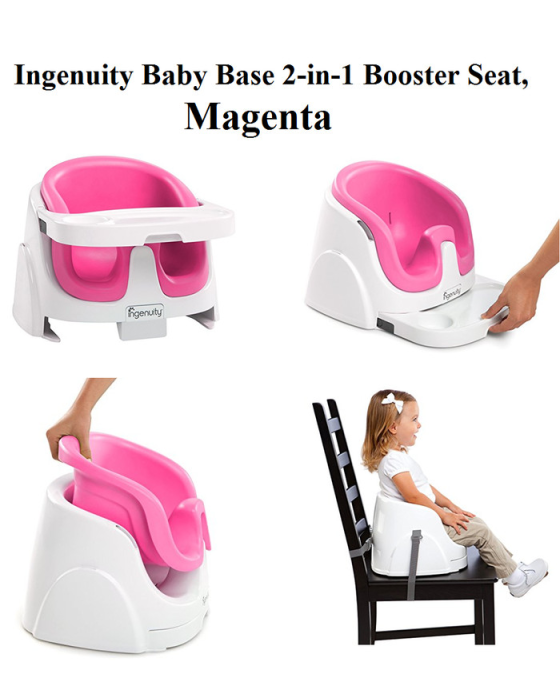 INGENUITY BABY BASE 2IN1 MAGENTA