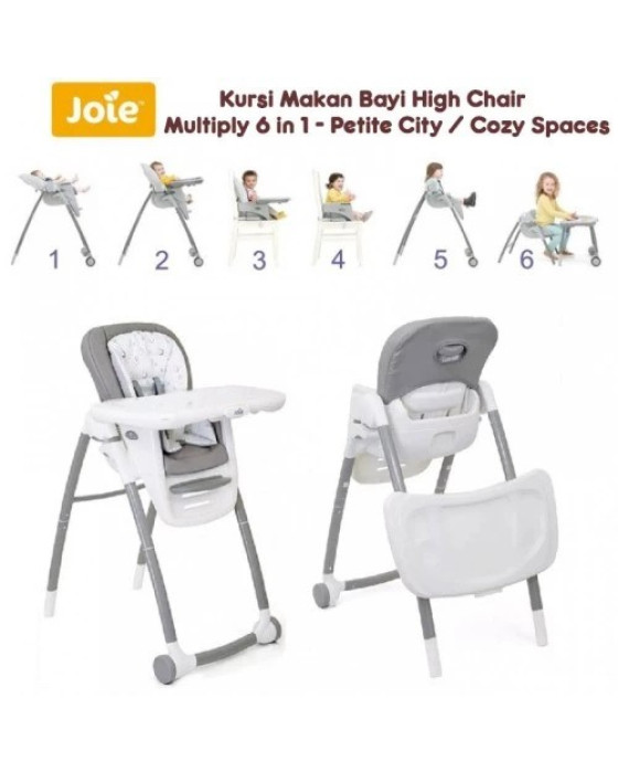 HIGHCHAIR JOIE 6IN1 MULTIPLAY COZY SPACES