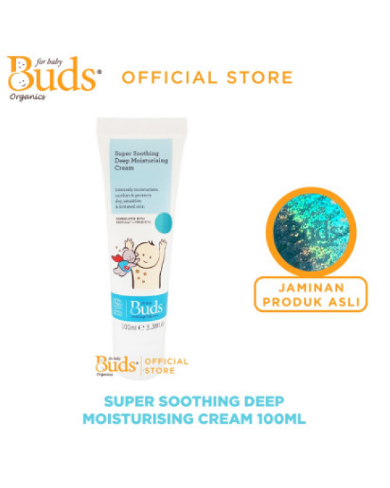 BUDS SUPER SOOTHING DEEP MOISTURISING CREAM 100ML