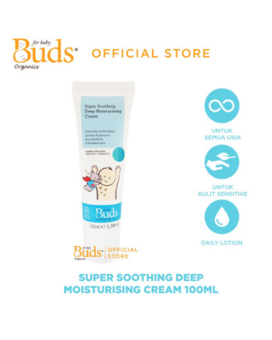BUDS SUPER SOOTHING DEEP MOISTURISING CREAM 100ML