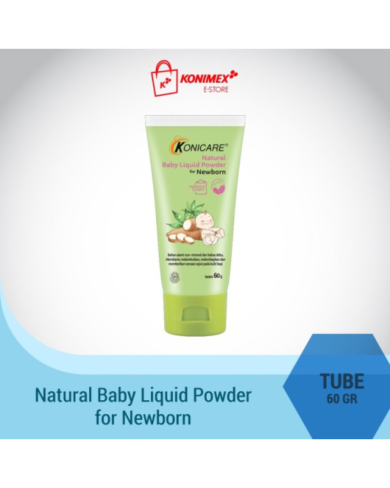 KONICARE NATURAK BABY LIQUID POWDER FOR NEW BORN 60GR