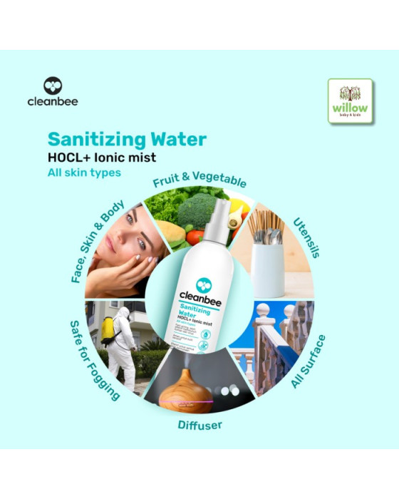 CLEANBEE HOCL SANITIZING WATER ALL SKIN TYPE KEMASAN KECIL