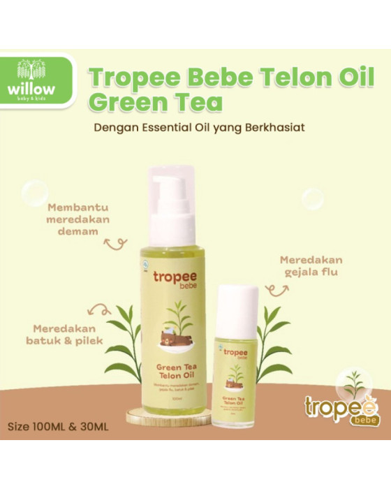Tropee Bebe Telon Oil Minyak Telon 100Ml