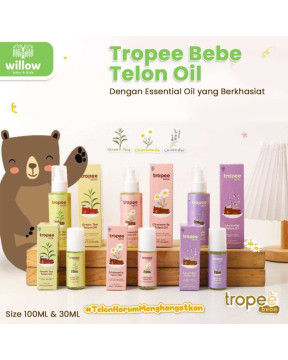 Tropee Bebe Telon Oil Minyak Telon 100Ml
