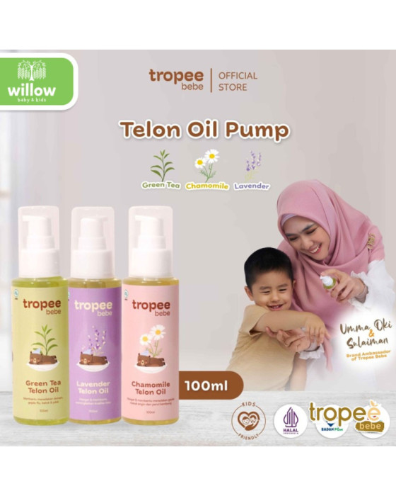 Tropee Bebe Telon Oil Minyak Telon 100Ml