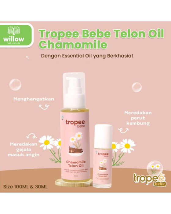 Tropee Bebe Telon Oil Minyak Telon 100Ml
