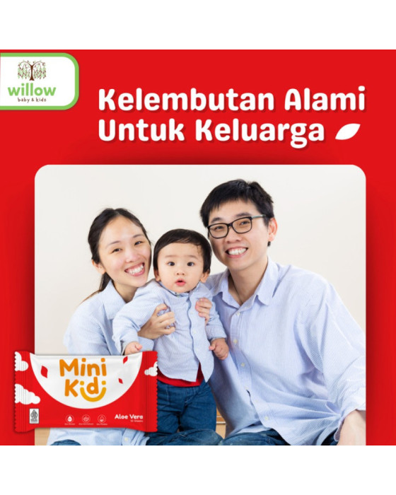 Minikidi Family Wipes Tissue Basah