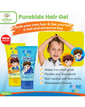 Perawatan Rambut Anak Purekids Hair Gel Anak 50Gr