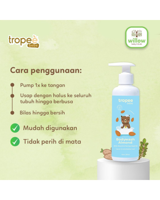 Sabun Bayi Tropee Bebe Bodywash 250Ml