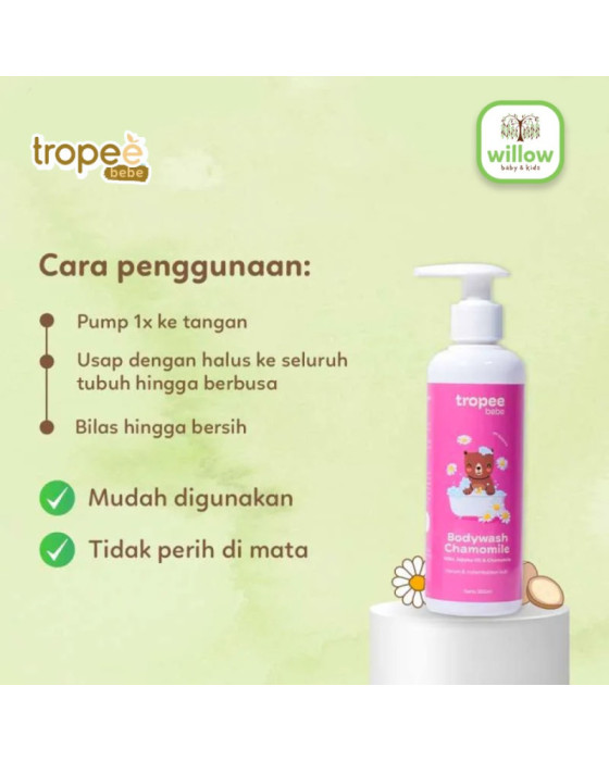 Sabun Bayi Tropee Bebe Bodywash 250Ml