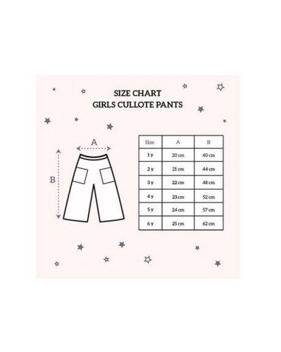 PALMERHAUS PANTS CULLOTE GIRL - RED BRICK