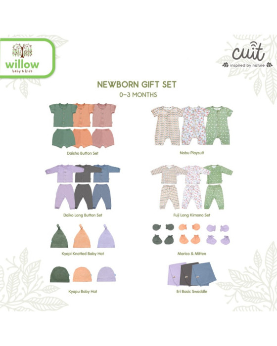 Paket Hadiah Bayi Cuit Babywear Hampers Essentials