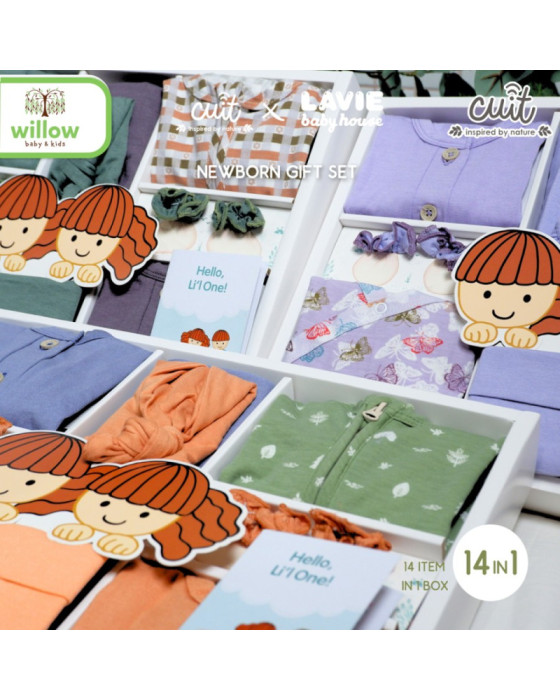 Paket Hadiah Bayi Cuit Babywear Hampers Essentials