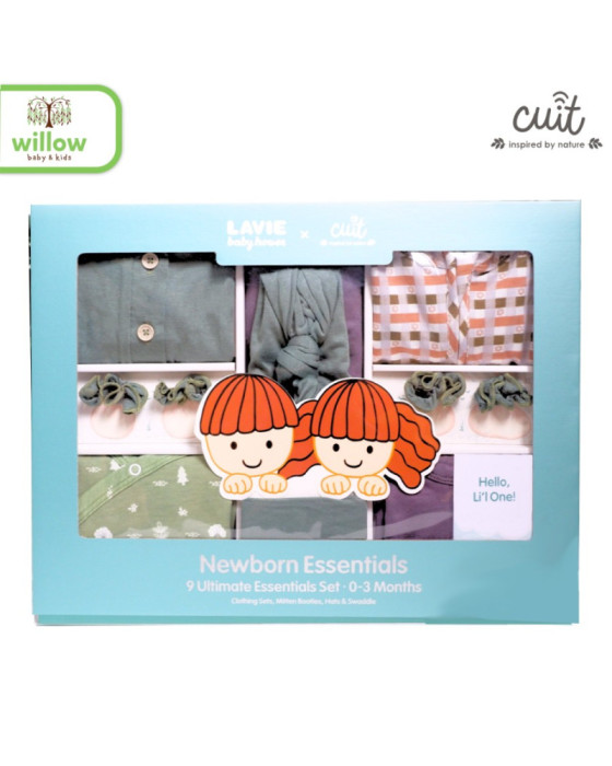 Paket Hadiah Bayi Cuit Babywear Hampers Essentials