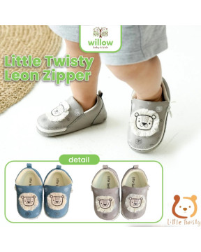 Sepatu Prewalker Bayi Little Twisty Leon Zipper