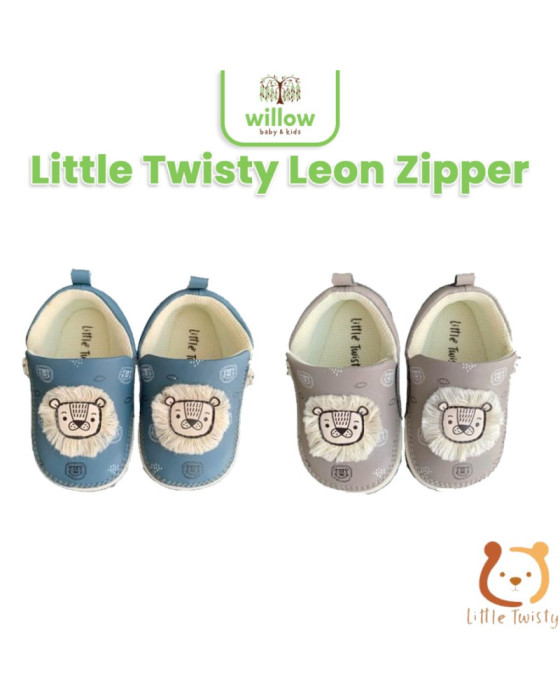 Sepatu Prewalker Bayi Little Twisty Leon Zipper