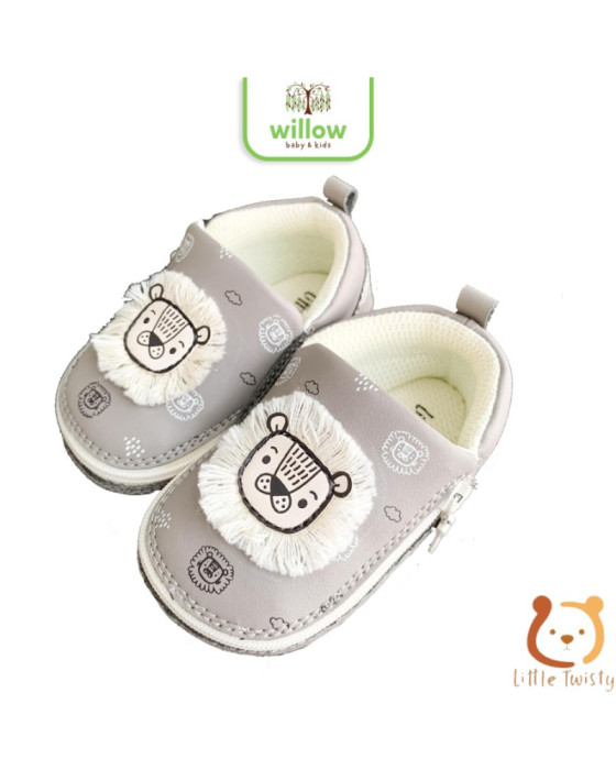 Sepatu Prewalker Bayi Little Twisty Leon Zipper