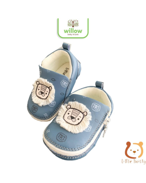 Sepatu Prewalker Bayi Little Twisty Leon Zipper