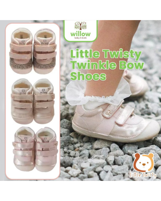 Sepatu Prewalker Bayi Little Twisty Twinkle Bow Shoes
