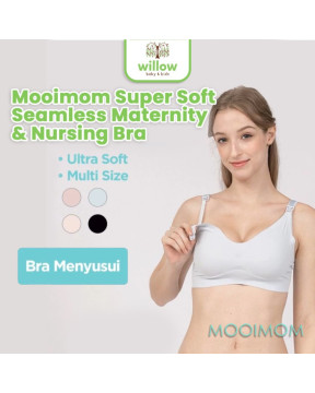 Kebutuhan Menyusui Mooimom Super Soft Seamless Maternity & Nursing Bra