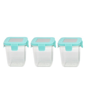 MARCUS & MARCUS TRITAN AIR TIGHT CONTAINERS 3*240ML