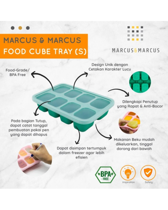 MARCUS & MARCUS FOOD CUBE TRAY SMALL 30ML