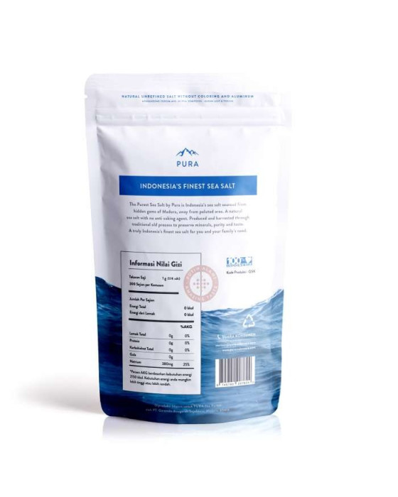 PURA THE SEA SALT 300GR - COARSE/KASAR