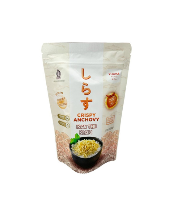 Yuuka Ikan Teri Krispi Makanan Kering 30Gr
