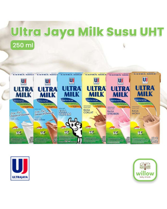Ultra Jaya Milk Susu UHT 250Ml