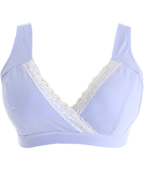 MOOIMOM B6886 CROSSOVER BRA - PURPLE L