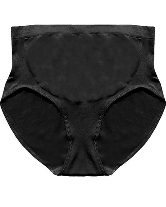 MOOIMOM B6774X SEAMLESS HIGH WAIST MATERNITY BRIEFS - BLACK