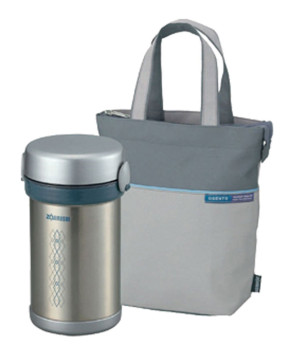 ZOJIRUSHI SL-NC09 ST LUNCH JAR STAINLESS STEEL