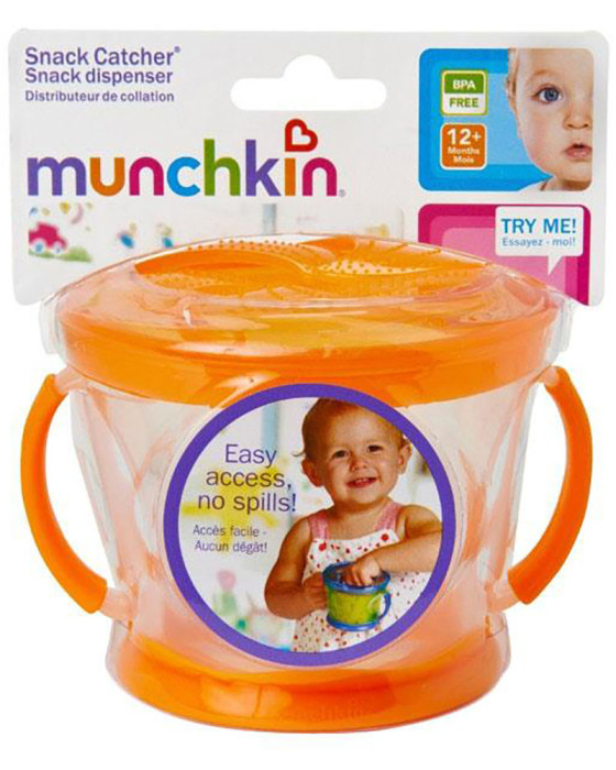 MUNCHKIN 10121 SNACK CATCHER SNACK DISPENSER