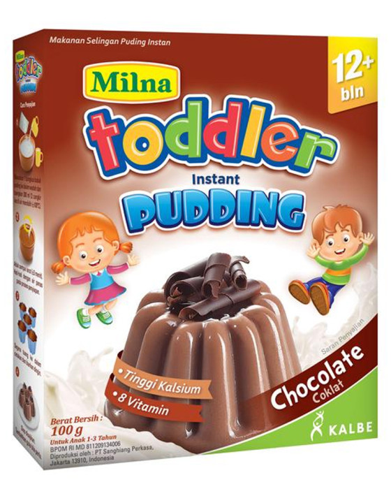 MILNA TODDLER PUDDING CHOCOLATE 100GR