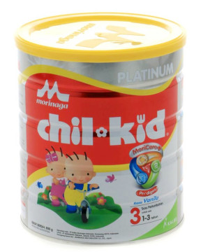MORINAGA CHILKID PLATINUM VANILA 800GR (TIN)