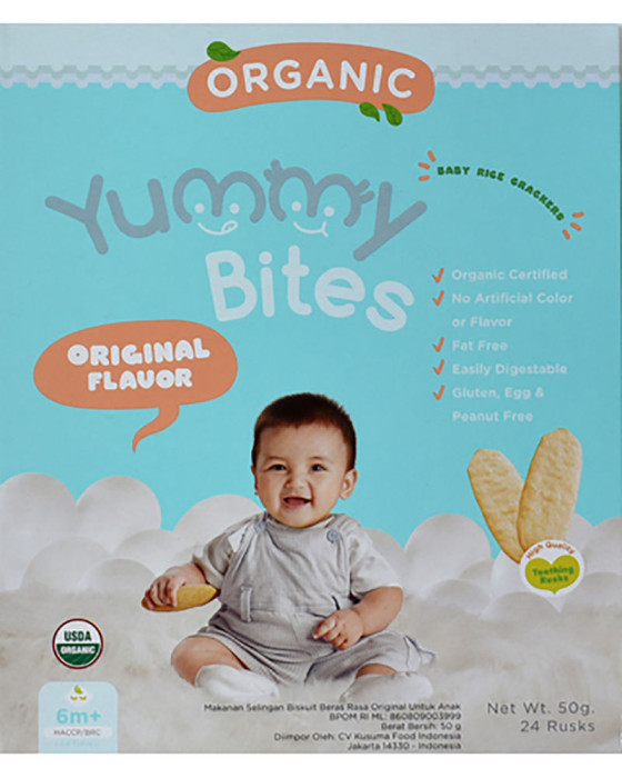 YUMMY BITES 50GR - ORIGINAL ORGANIC