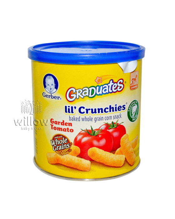GERBER LIL CRUNCHIES GARDEN TOMATO 42GR