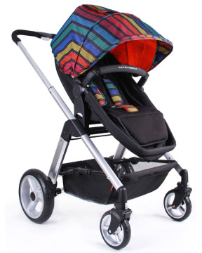 STRONG KIDS AU238-B6 STROLLER - ORANGE