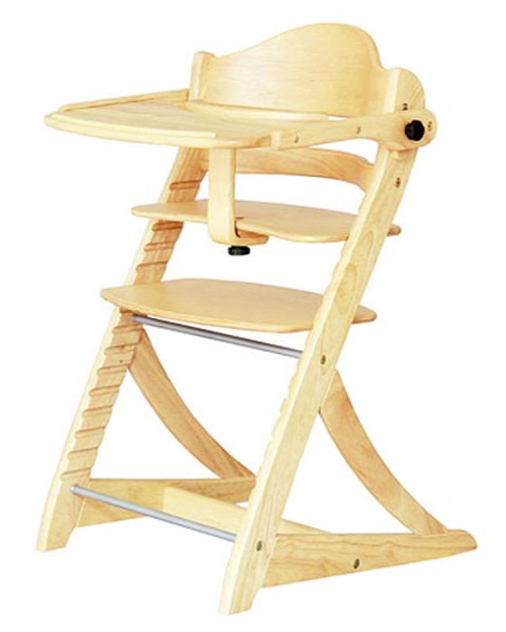 YAMATOYA 111531 SUKUSUKU HIGHCHAIR TABLE N GUARD - NATURAL