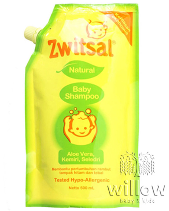 ZWITSAL BABY SHAMPOO NATURAL AVKS 450ML POUCH