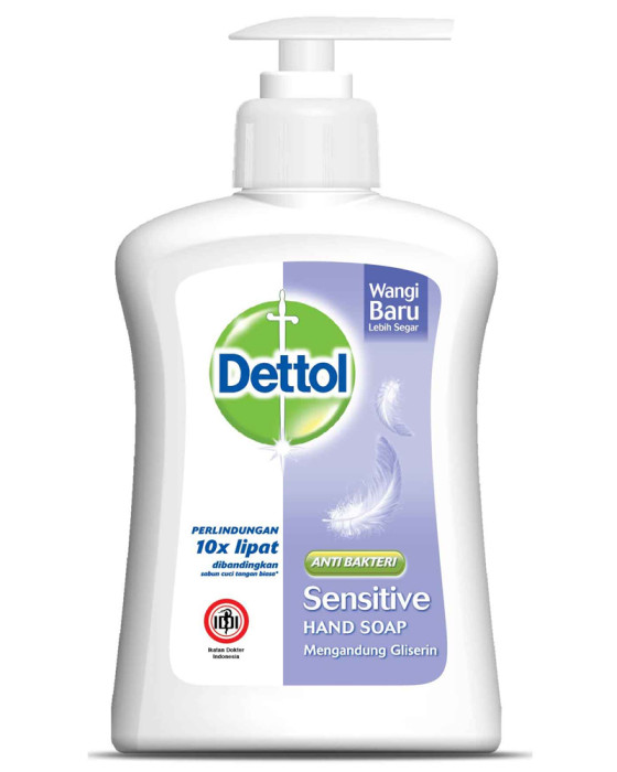 DETTOL SENSITIVE HAND SOAP 135ML PUMP
