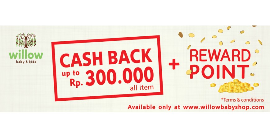Willow: Cashback 10% All Item