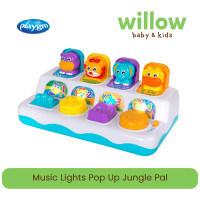 Playgro Music Lights Pop Up Jungle Pal Mainan Edukasi