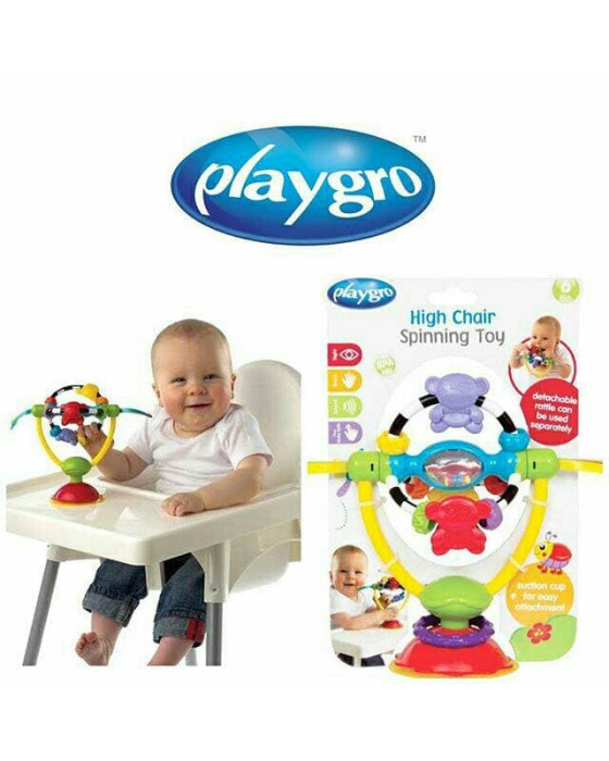 PLAYGRO 104358 HIGHCHAIR SPINNING TOY MAINAN BAYI 