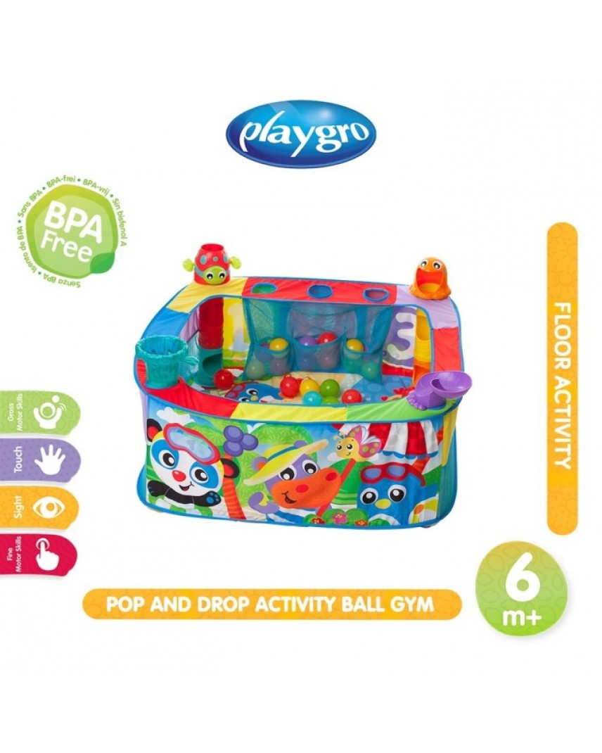 Playgro pop and drop ball sales activity gym