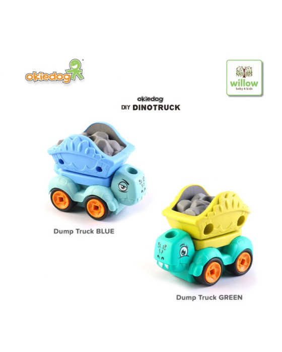 OKIEDOG DIY DINO TRUCK DUMP TRUCK