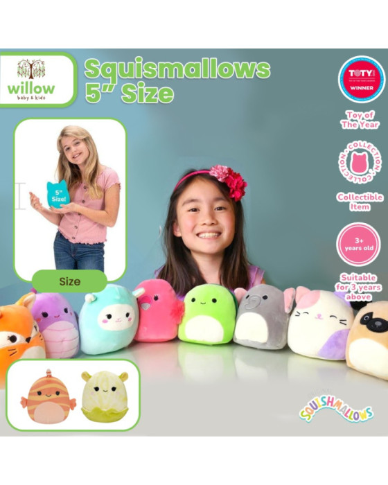 Squishmallows 5Inch Mainan Squishy