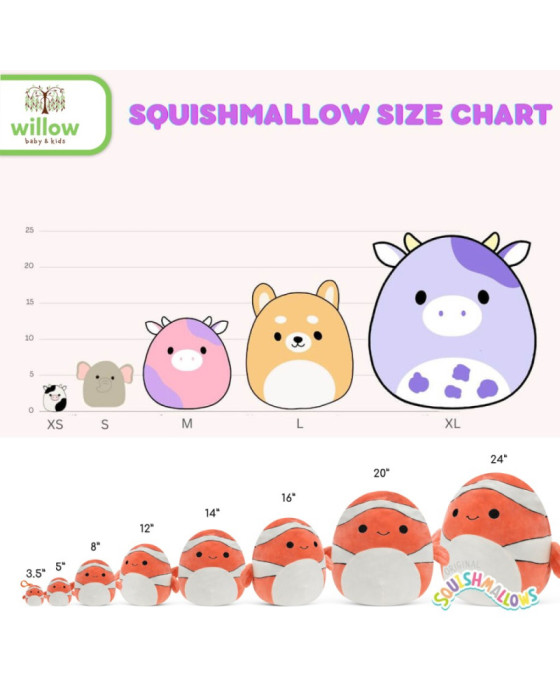 Squishmallows 5Inch Mainan Squishy